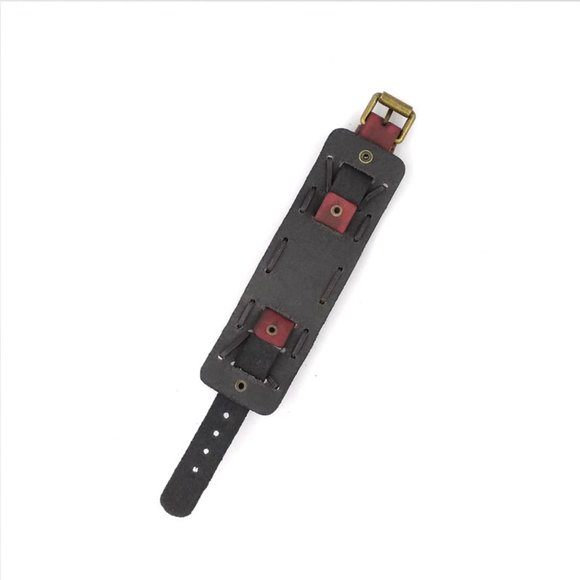 ✨✨BRAND NEW Punk Style Vintage Leather Men's Watch - Picture 3 of 8